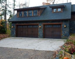 Rustic Cabin Interior & Exterior Lighting