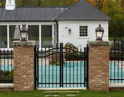 Stately Lanterns for Pool House & Patio Area