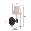 Sunflower™ One Light Straight Arm Wall Sconce