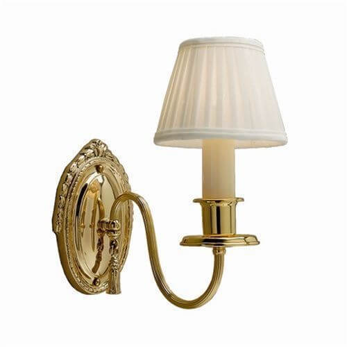Sheraton™ One Light Tassel Sconce with electric candle