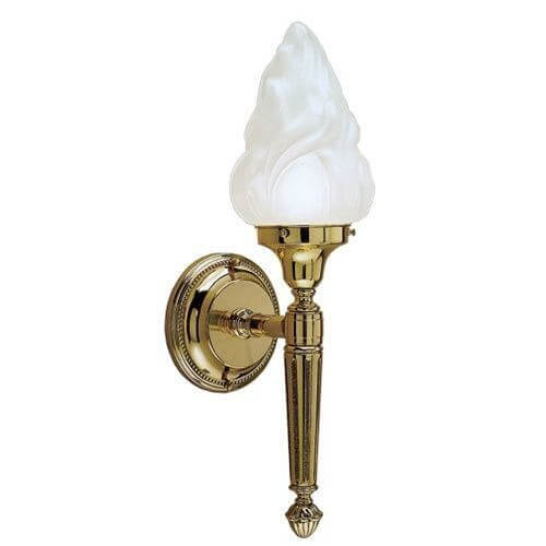Carlton™ One Light Torch Sconce with 3-1/4 in. shade holder