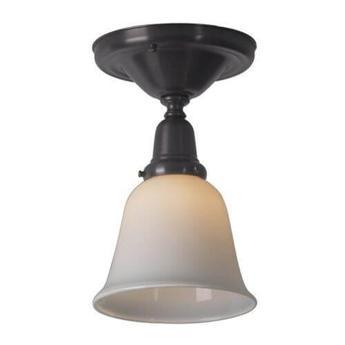 Shoreland™ One Light Flush Ceiling Fixture with 2-1/4 in. shade holder