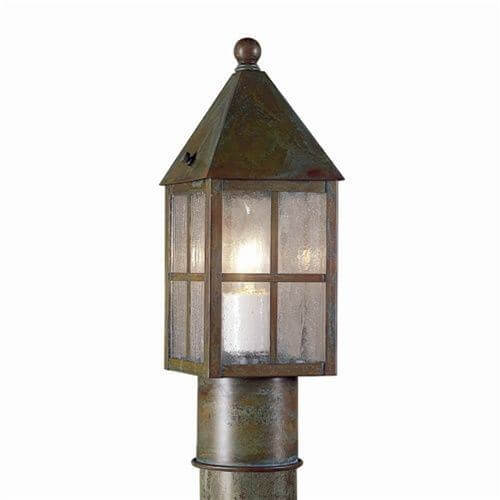 Carriage Lantern™ 4 in. Wide Exterior Post Light Line Voltage