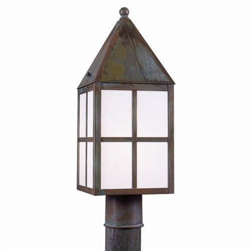 Carriage Lantern™ 7 in. Wide Exterior Post Light
