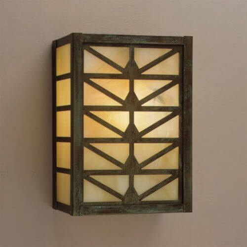 Sunrise Center Lantern™ 9 in. Wide Sconce without Roof