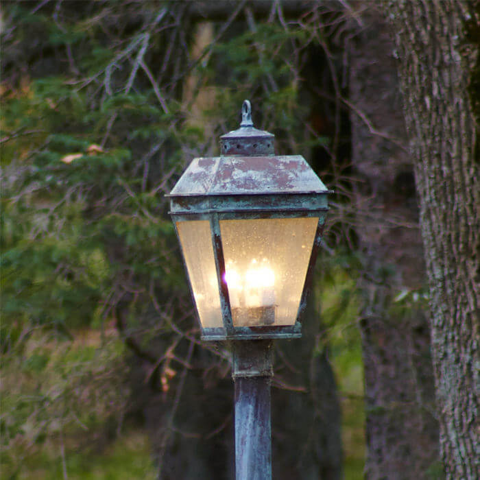 Provincial™ Lantern 11 in. Wide Exterior Post Light
