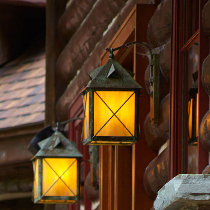 Stonehaven Lantern™ 12 in. Rustic Exterior Wall Light