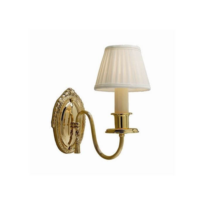 Sheraton™ One Light Tassel Sconce with electric candle