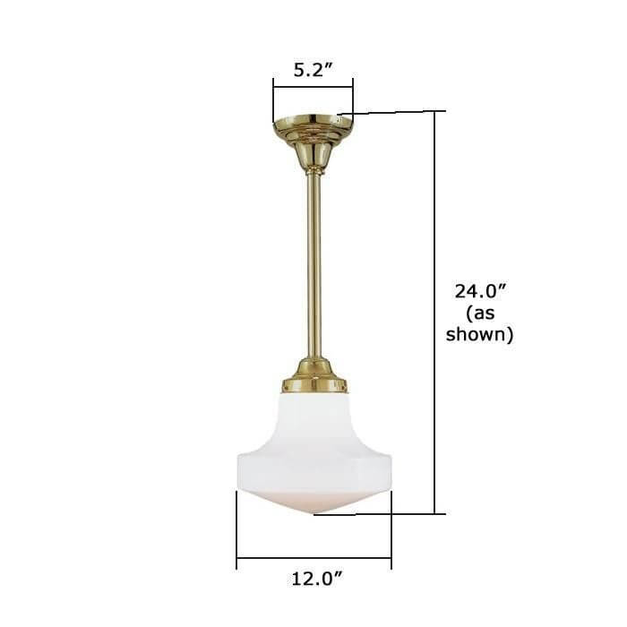 Shoreland™ One Light Pendant with 4-1/4 in. shade holder