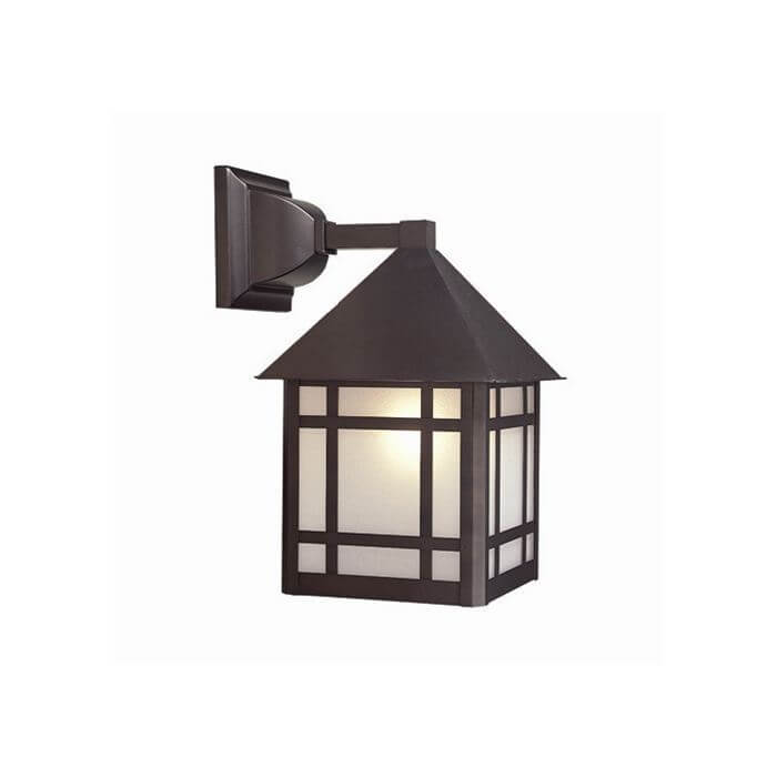 Bungalow Lantern™ 8 in. Craftsman Style Exterior Wall Light