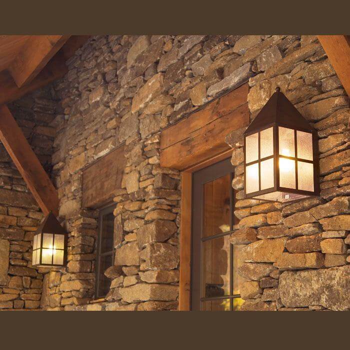 Carriage™ Lantern 8 in. Modern Exterior Wall Light