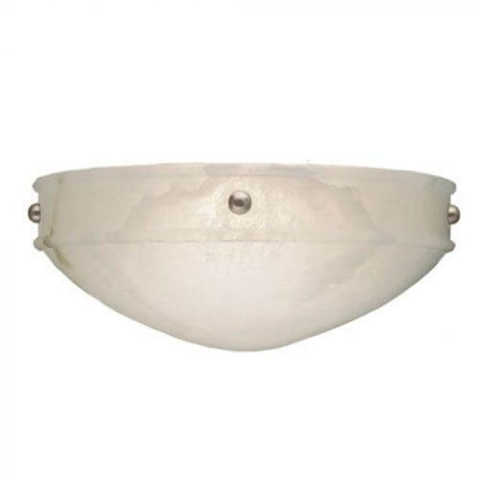 Tuscany™ 16 in. Wide Ball Finials Alabaster Wall Sconce