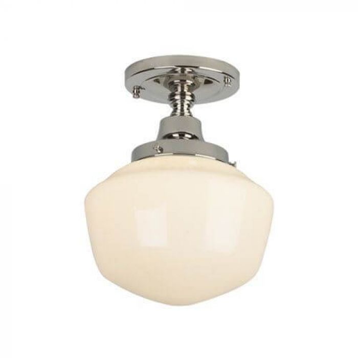 Retro™ One Light Flush Ceiling Fixture with 4-1/4 in. shade holder