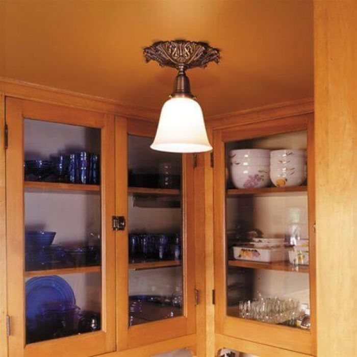 Newberry™ One Light Flush Ceiling Fixture with 2-1/4 in. shade holder