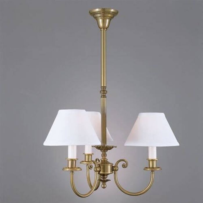Provence™ Three Light Chandelier with electric candles