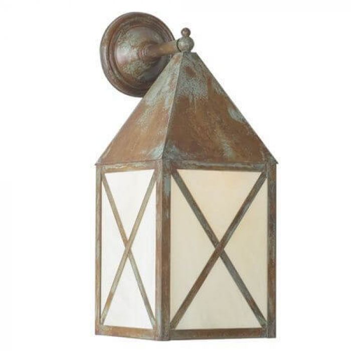 Carriage Lantern™ 10 in. Wide Straight Arm Exterior Wall Light
