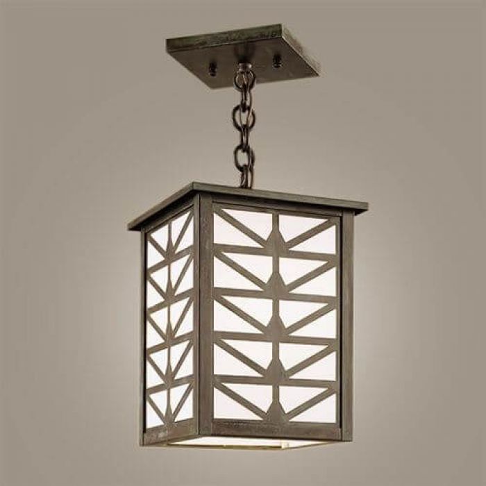 Sunrise Center Lantern™ 7 in. Wide Chain Hung Exterior Pendant Light
