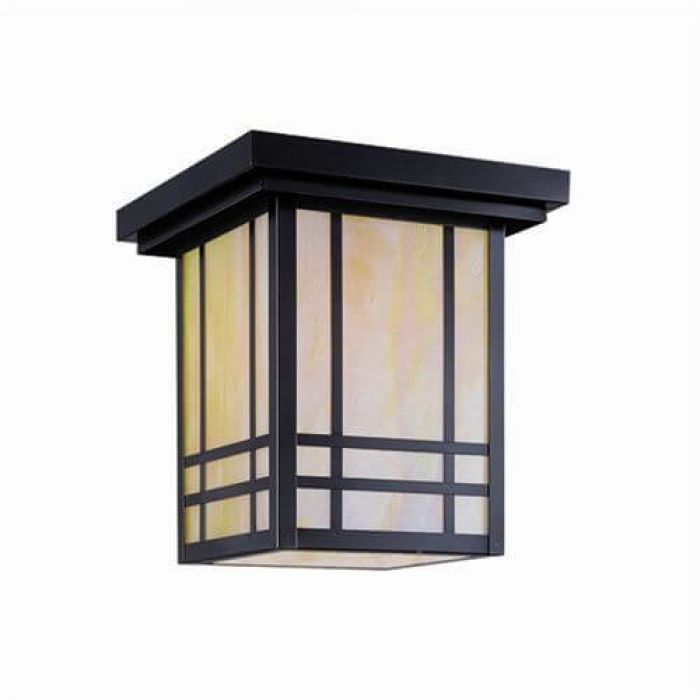 Chicago Lantern™ 10 in. Wide Semi Flush Exterior Ceiling Light