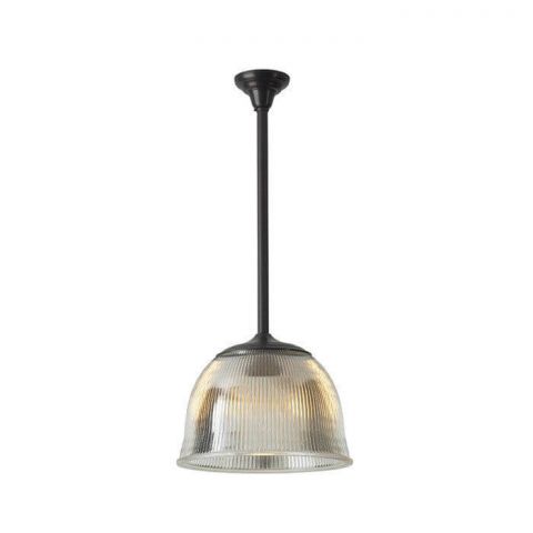 Splayed Holophane Pendant Light