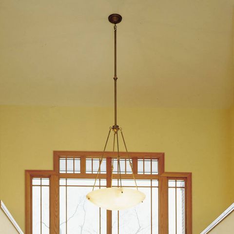 Empire™ 30 in. Colonial Alabaster Pendant