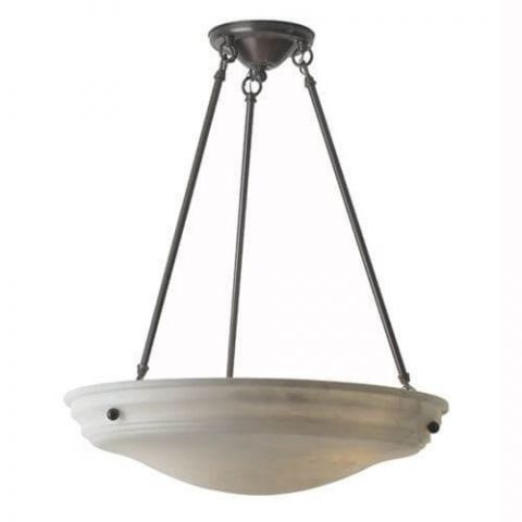 Hampton™ 24 in. Diam Multi-Stem Alabaster Pendant