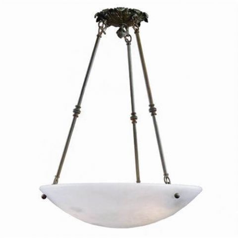 Empire™ 24 in. Diam Ornate Multi-Stem Alabaster Pendant