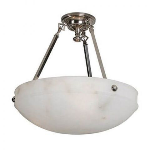 Tuscany™ 19 in. Diam Morris Multi-Stem Alabaster Pendant