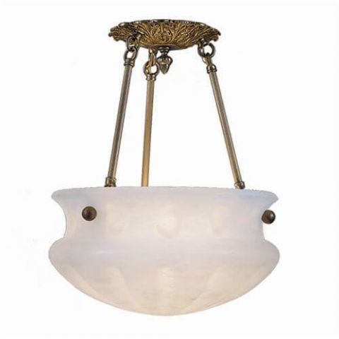 Tuscany Sconce™ 12 in. Wide Alabaster Wall Sconce