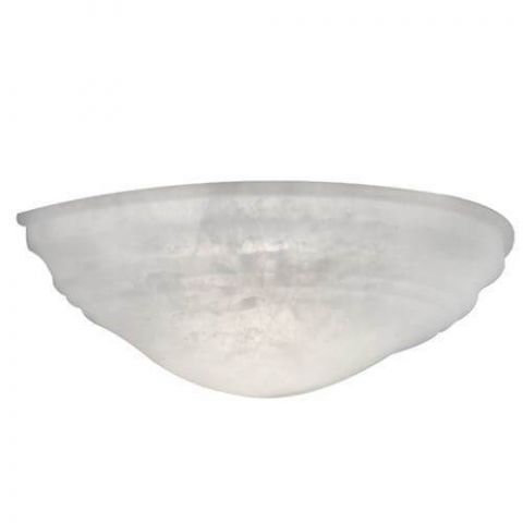Hampton™ 18 in. Wide Alabaster Wall Sconce