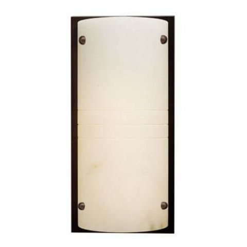 Cilindro™ 16 in. High Ball Finials Alabaster Wall Sconce