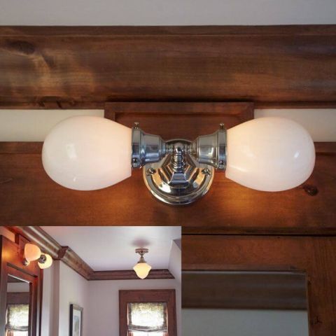 Ballantrae™ Two Light Linear Sconce with 2-1/4 in. shade holders