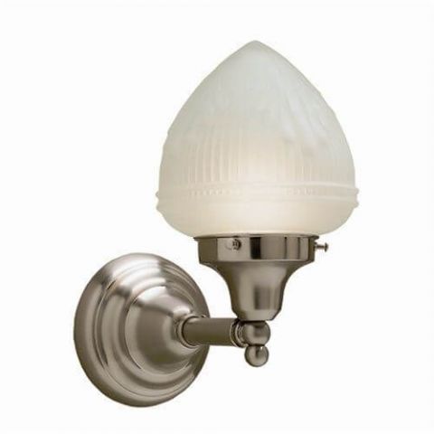 Shoreland™ One Light Straight Arm Sconce with 3-1/4 in. shade holder