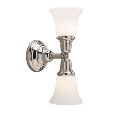Shoreland™ Two Light Linear Sconce with 2-1/4 in. shade holders
