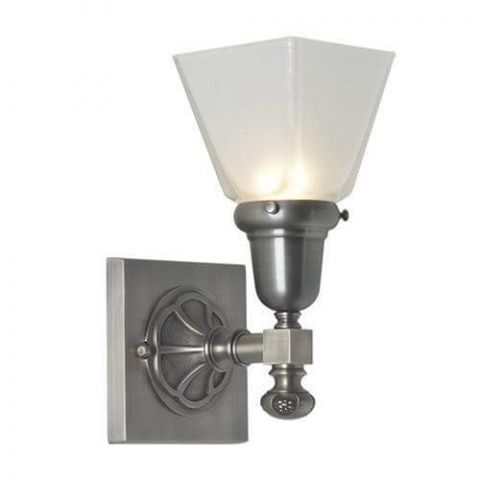 Morris™ One Light Straight Arm Sconce with 2-1/4 in. shade holder