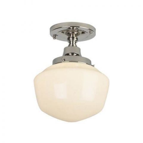 Retro™ One Light Flush Ceiling Fixture with 4-1/4 in. shade holder