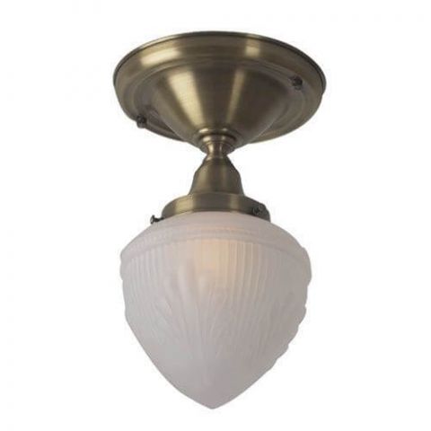 Shoreland™ One Light Flush Ceiling Fixture with 3-1/4 in. shade holder