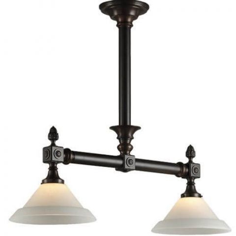 Baron™ Two Light Pendant with 3-1/4 in. shade holder