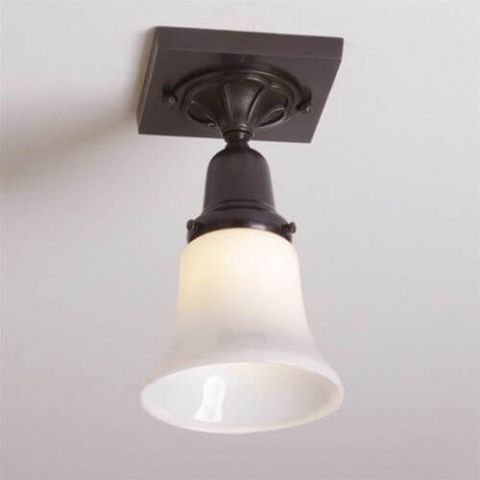 Morris™ One Light Flush Ceiling Fixture with 2-1/4 in. shade holder