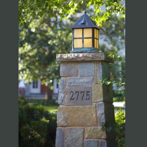 Cottage™ Lantern 12 in. Wide Exterior Pier Light