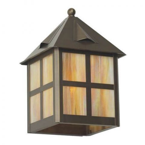Cottage Lantern™ 10 in. Wide Flush Exterior Wall Light