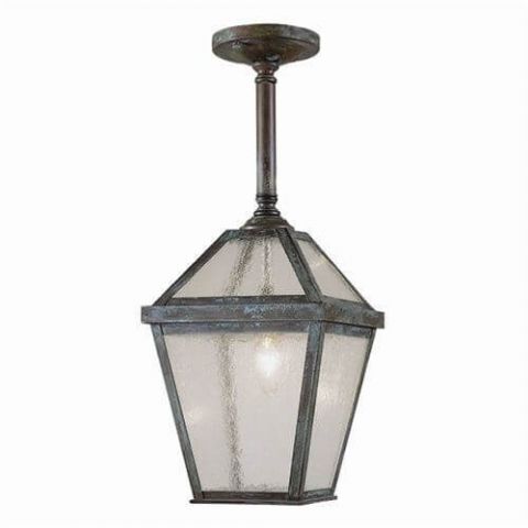 London Lantern™ 7 in. Wide Solid Stem Exterior Pendant Light