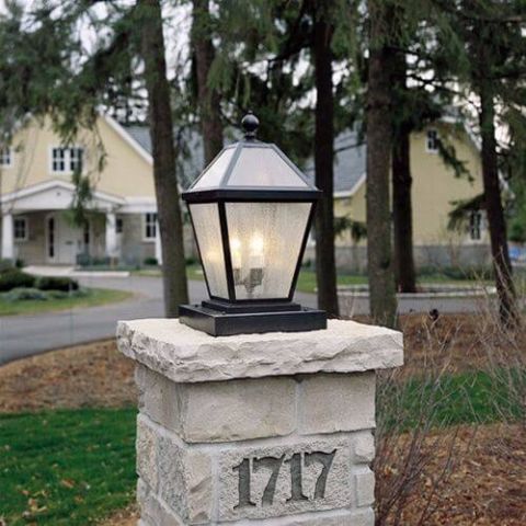 London Lantern™ 12 in. Wide Exterior Pier Light