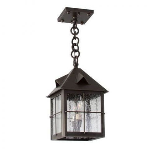 Stonehaven Lantern™ 8 in. Rustic Pendant Light