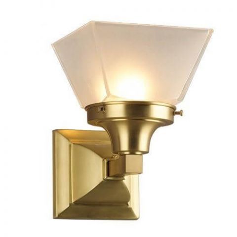 Glen Ellyn™ One Light Straight Arm Sconce with 4-1/4 in. shade holder