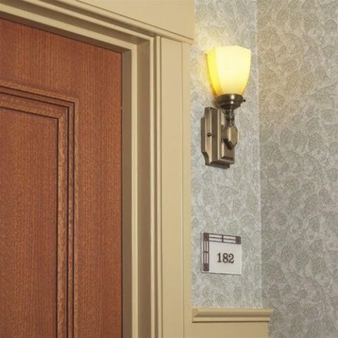McCormick One Light Straight Arm Sconce with 2-1/4 in. shade holder