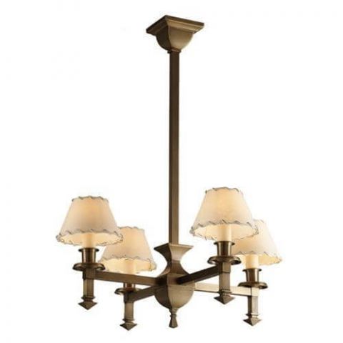 Wentworth™ Four Light Chandelier with electric candles