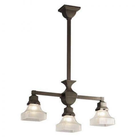 Oak Park™ Three Light Chandelier with 2-1/4 in. shade holders