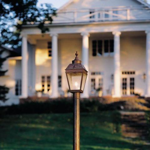 Georgian™ Lantern 9 in. Wide Exterior Post Light