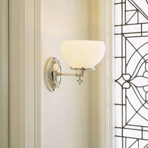 Glendale™ One Light Gas Key Sconce with 4-1/4 in. shade holder