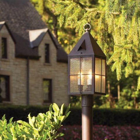 Lancaster™ Lantern 7 in. Wide Exterior Post Light